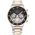 Tommy Hilfiger Legend 1710570 Two-Tone Rose Gold Skeleton Dial Men's Watch