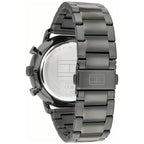 Tommy Hilfiger Legend 1710707 Gunmetal Steel Navy Skeleton Dial Men's Watch