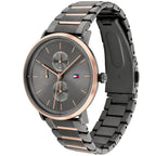 Tommy Hilfiger Jenna 1782300 Women's Gunmetal & Rose Gold Watch