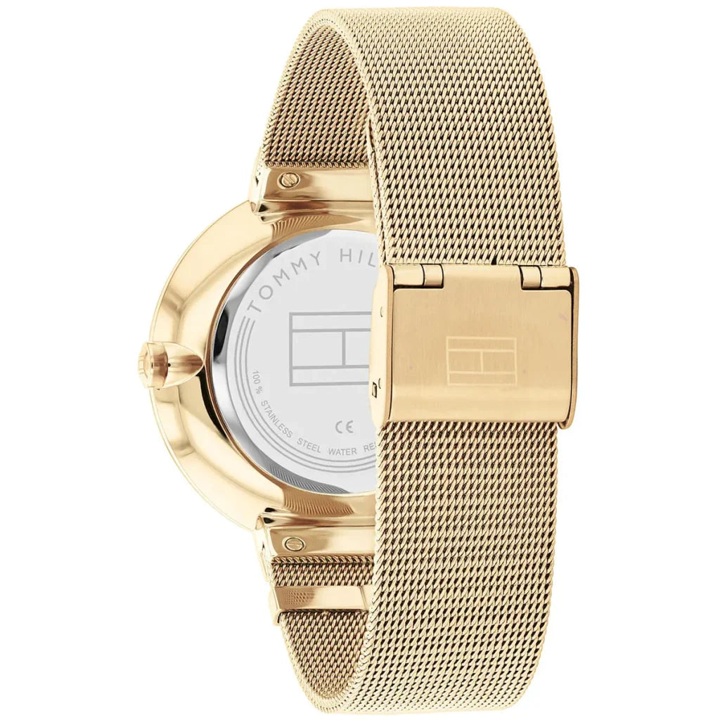 Tommy Hilfiger Lidia 1782539 Full Gold Mesh Multifunction Women's Watch