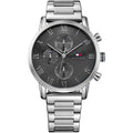 Tommy Hilfiger Kane 1791397 Silver Case Grey Dial Silver Stainless Steel Men's Watch