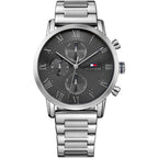 Tommy Hilfiger Kane 1791397 Silver Case Grey Dial Silver Stainless Steel Men's Watch