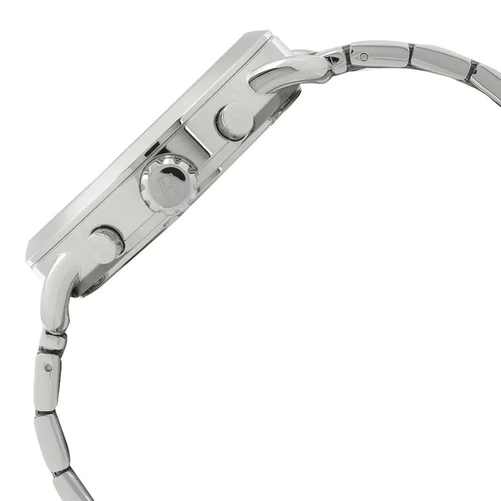 Tommy Hilfiger Briggs 1791422 Silver Case Black Dial Steel Men's Watch