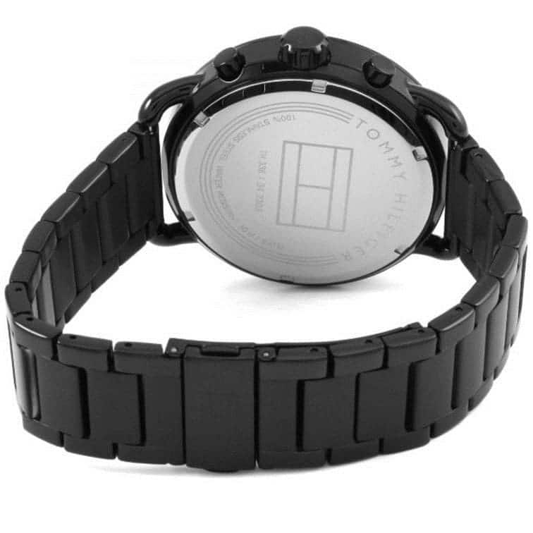 Tommy Hilfiger Eton 1791423 Full Black Stainless Steel Men's Watch