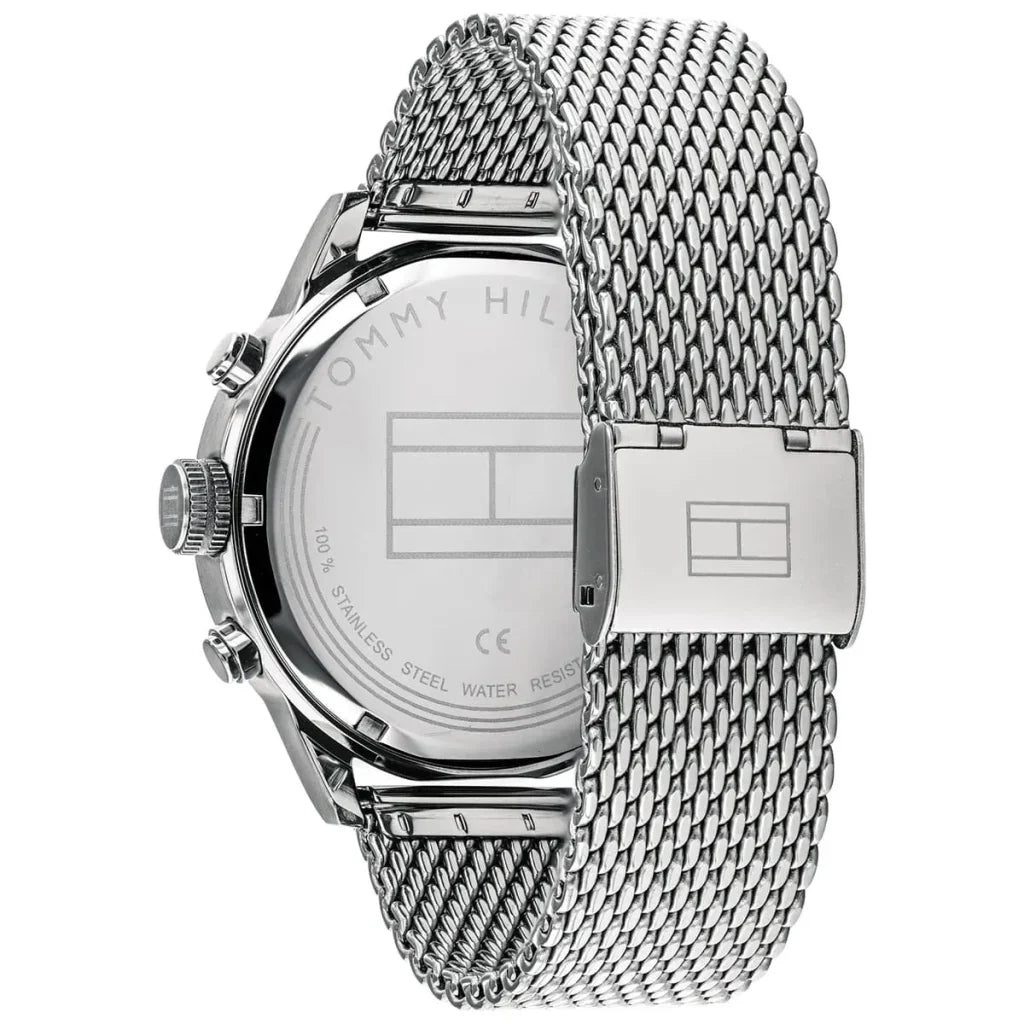 Tommy Hilfiger Cooper 1791596 Multi-Function Blue Dial Men's Mesh Watch