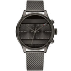 Tommy Hilfiger Icon 1791597 Gunmetal Grey Mesh Men's Watch