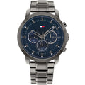 Tommy Hilfiger Jameson 1791796 Gunmetal Case Blue Dial Men's Watch