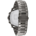 Tommy Hilfiger Jameson 1791796 Gunmetal Case Blue Dial Men's Watch