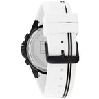 Tommy Hilfiger Aiden 1791862 Black Case White Dial White Silicone Men's Watch