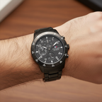 Tommy Hilfiger Jimmy 1791951 Multi-Function Black Dial Men's Watch
