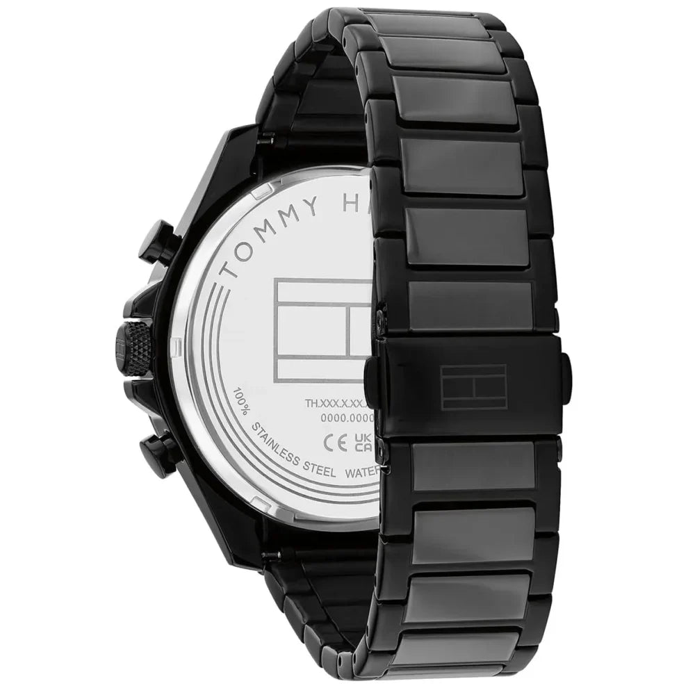 Tommy Hilfiger Clark 1792081 Multi-Function Black Dial Men's Watch
