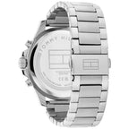 Tommy Hilfiger Bryan 1792113 Men's Silver Case Blue Dial Steel Watch