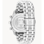 Tommy Hilfiger TH85 1792156 Men's Silver Case Black Dial Steel Watch