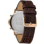 Original Tommy Hilfiger Daniel Men's Watch - Gold Case & Dark Brown Leather (1710379)
