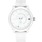 Original Tommy Hilfiger Men's Watch - White Rubber Strap (1791481)