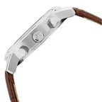 Original Tommy Hilfiger Men's Watch - Silver Case & Brown Leather (1791400)
