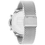 Original Tommy Hilfiger Ryder Men's Watch - Silver Mesh Steel & Black Dial (1710498)