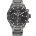 Original Tommy Hilfiger Shawn Men's Watch - Gunmetal Steel & Black Dial (1791806)
