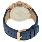 Original Tommy Hilfiger Men's Watch - Rose Gold Case & Navy Leather (1791139)