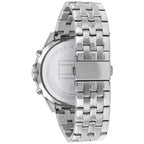 Original Tommy Hilfiger West Men's Watch - Silver Steel & Dark Grey Dial (1791707)