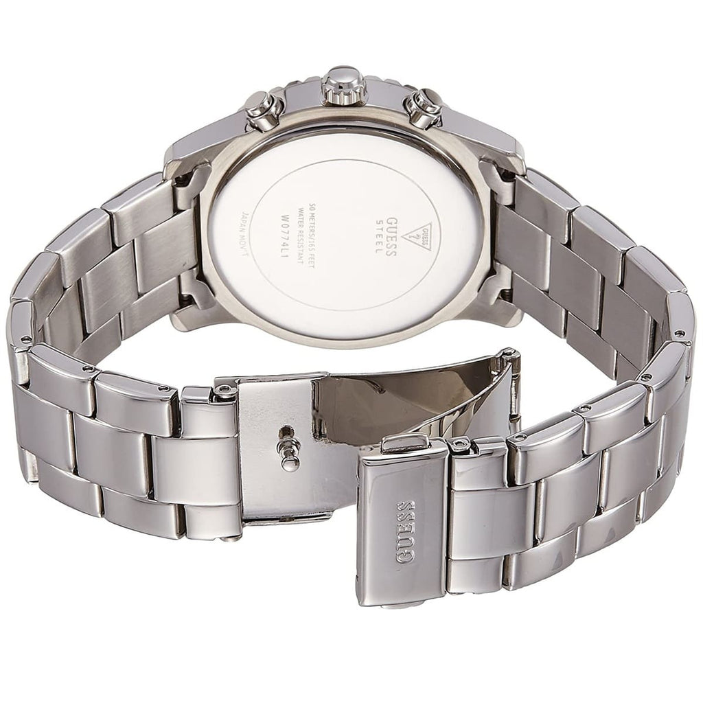 Guess Confetti W0774L1 Multi-Function Glitter Ombre Dial Women's Silver Watch