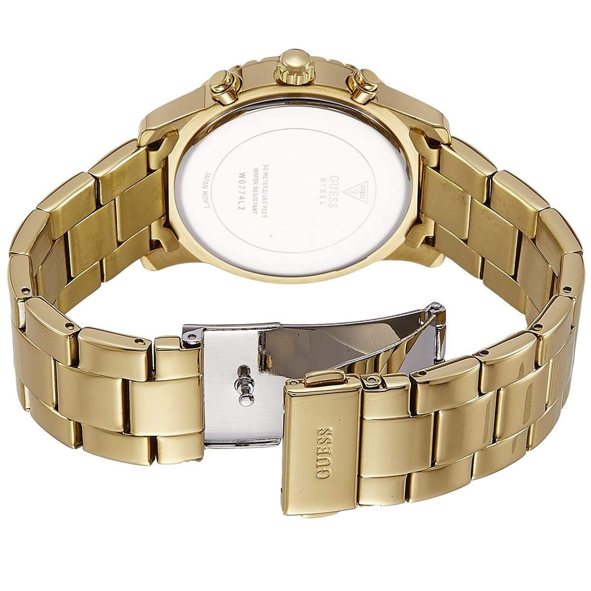 Guess Confetti W0774L2 Multi-Function Glitter Ombre Dial Women's Gold-Tone Watch